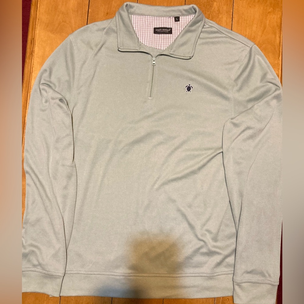 Men’s Size Large Simply Southern 1/4 Zip Pullover Polo - Picture 4 of 16
